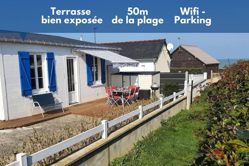 Saint-Côme-de-Fresné Les Heures Tranquilles - Vue Mer - 50M De La Plage מראה חיצוני תמונה